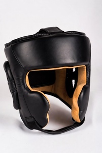 Protector Bucal Profesional de Cuero Negro de Doble Capa, Duradero y Ecológico para Entrenamiento de MMA, Muay Thai, Taekwondo y Kickboxing - Product Image 4
