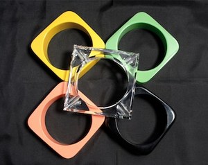 Handmade H a CRAFT Vintage Resin <b>Bangle</b> <b>Bracelet</b> for Women Classic Lovers Design Party Occasion Model HAC-252 - Product Image 5