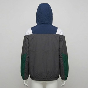 New Design <b>Men</b>’s Color Block Hooded Windbreaker <b>Jacket</b> Half Zip Pullover Outdoor Streetwear <b>Lightweight</b> Casual Anorak Coat - Product Image 5