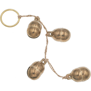 Nuevo último diseño Iron Cow Bell Set de 4 Indian Handmade Iron Cow Bell Fabricante y exportadores indios a la venta a bajo precio - Product Image 6