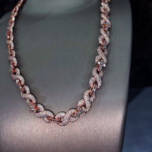 925 sterling silver moissanite <b>necklace</b> VVS D color moissanite <b>chain</b> IGI certified moissanite jewelry - Product Image 3
