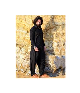 Pijama Kurta bordado de viscosa y seda para hombre Salwar Kameez Shalwar Set diseños indios y paquistaníes - Product Image 4