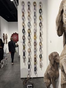 Grand support décoratif mural ou de plafond pour plantes en résine acrylique violette, avec chaîne, pour panier de présentation de plantes d'intérieur, vente en gros - Product Image 6