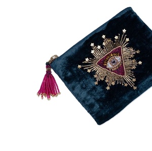 Stylish Handmade Embroidery Glass Seed Beads Customizable Coin Pouch for Girls Fashion Bohemian Travel <b>Small</b> Wallet Case - Product Image 4