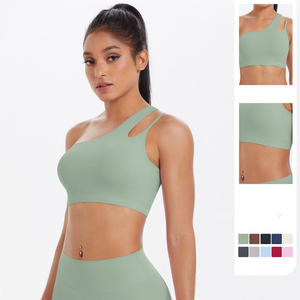 Sujetador Deportivo Ligero de Poliéster y Spandex para Mujer, Transpirable, de Secado Rápido, para Entrenamiento, Gimnasio, Yoga, Ropa Deportiva, Venta al Por Mayor OEM - Product Image 3