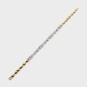 Bracelet de tennis en forme de papillon Evergreen en moissanite pour acier inoxydable/argent/or certifié – Tendance unisexe, vente en gros - Product Image 3