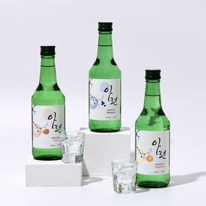 โซจูอาร์ยอน ตราโซวัน คอมพานี รสชาติอาหารเกาหลี ขนาด 360 มล. ขวดสีเขียว กรองด้วยถ่านไม้ไผ่ - Product Image 1