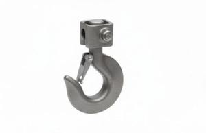 Crochet de sécurité pivotant Yogi Engineering (acier allié forgé et acier au carbone) - Crochet de levage avec loquet de sécurité ou crochet de grue avec pivot - Product Image 6