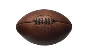 ลูกบอลหนังยูเนี่ยนสำหรับการแข่งขันรักบี้ยูเนี่ยนคงทนทุกฤดูเย็บด้วยมือ - Product Image 3