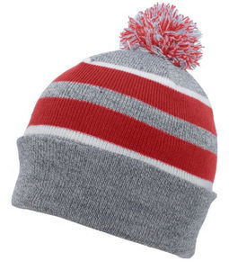 Nouveau bonnet d'hiver en laine tricotée 100 %, chaud et ajustable, personnalisable, pour l'extérieur - Product Image 4