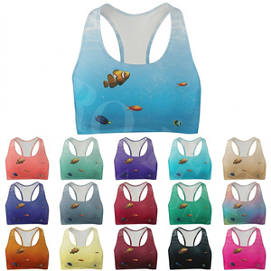 Gym Clothing Manufacturer High Quality Sports <b>Bra</b> Breathable Fitness Yoga Crop Top Quick Dry Stretch Activewear Gym Sports <b>Bra</b> - Product Image 1