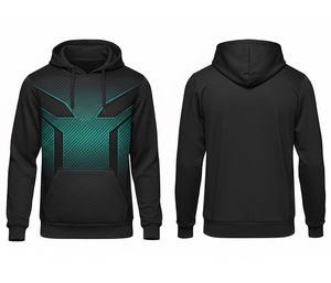 Sweat à capuche personnalisé avec logo, imprimé par sublimation, tissu de qualité supérieure – Sweat à capuche personnalisé pour équipe, homme, femme, jeune, veste à capuche d'entraînement, vêtements de sport - Product Image 4