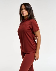 Polo sans manches tendance pour femme, design personnalisé, haute qualité, vente en gros - Product Image 2
