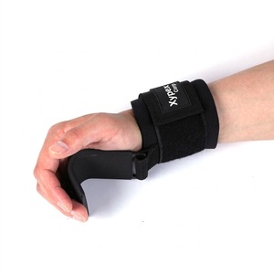 ปรับแต่งโลโก้ ที่จับยกน้ำหนักแบบตะขอ พร้อมสายรัดข้อมือและสายรัด - อุปกรณ์ป้องกันระดับมืออาชีพสำหรับการฝึกซ้อมในยิมและการดึงข้อ - Product Image 3