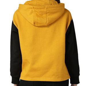Sweat-shirts à capuche personnalisés avec grandes lettres, impression sérigraphique, logo personnalisé, coupe ample, manches longues, pour femmes. - Product Image 5