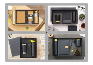 Set de Regalo Liviya Premium: Cuaderno de Cuero PU con Grabado, Bolígrafo Personalizado y Vaso de Acero Inoxidable para el Día del Padre - Product Image 5