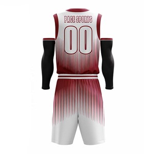 Nouveauté, uniforme de basket-ball personnalisé à impression numérique sans manches, respirant, séchage rapide, antibactérien, 100% polyester - Product Image 6
