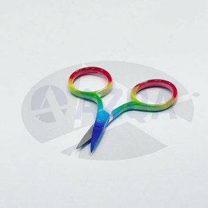 Mini ciseaux à broder en acier inoxydable multicolores, professionnels, à pointe fine, pour couper les fils et les travaux manuels - Product Image 4