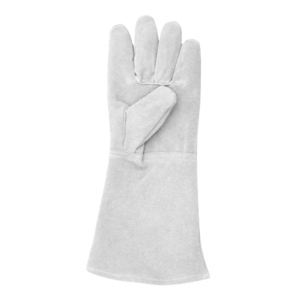 Gants de soudage en cuir de vachette pleine fleur haute performance, qualité supérieure, lisses, résistants à la chaleur, gants de sécurité industrielle - Product Image 5