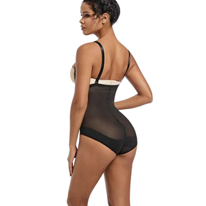 Faja Moldeadora Personalizada con Logotipo para Mujer, Body Reductor con Control de Abdomen, Sin Costuras, Transpirable, de Poliéster - Product Image 3