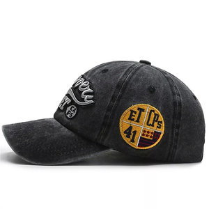 Gorras de Béisbol Deportivas Unisex Clásicas de 6 Paneles con Bordado 3D y Hebilla Metálica, 100% Algodón, Precio Razonable, Gran Venta - Product Image 4