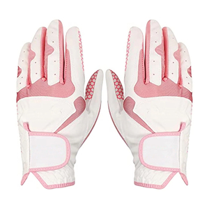 Gants de golf en cuir de cabretta souple sur mesure, légers, antidérapants, fermeture auto-agrippante, unisexe, haute qualité, marque privée - Product Image 2