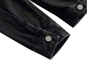 Wholesale Custom <b>Light</b> Blue Canvas Denim <b>Jacket</b> <b>Men</b> 100% Cotton Fleece Lining Breathable Garment Dyed Excellent Quality - Product Image 2