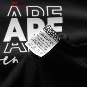 Plus Size Unisex <b>T</b>-<b>Shirts</b> Custom Logo Silk Screen Printed 95% Cotton 5% Spandex <b>Plain</b> Tee Vietnamese Vendor - Product Image 6