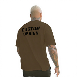 T-shirt blanc pour homme à manches courtes, coupe classique, en jersey de coton, col rond, imprimé avec un motif de lettres au dos, design personnalisé - Product Image 4