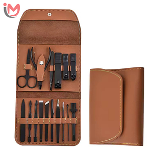 Professional Stainless Steel Manicure Pedicure Set, Travel <b>Nail</b> Grooming <b>Kit</b> with Custom Branding and Packaging OEM Wholesale - Product Image 1