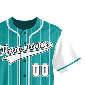 Maillot de baseball unisexe de haute qualité avec logo personnalisé imprimé, manches courtes, grandes tailles, vente en gros, prix abordable, vêtements de sport - Product Image 4
