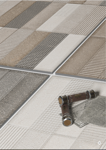 Cristan 600x1200 surface mate perforée Earth Vibes Terra Rhythm Urban Weave Stone Mosai Rustic Harmony Natural Fusion - Product Image 6