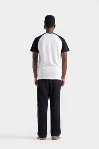 Camiseta de Manga Corta Ligera Informal para Hombre, Personalizada, Cuello Redondo, Color Liso, Transpirable, con Serigrafía - Product Image 5