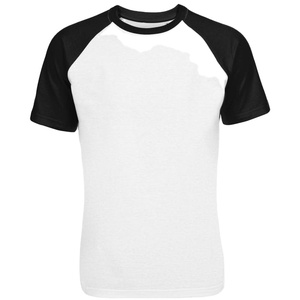 เสื้อยืดคอตตอน 100% ปักโลโก้ตามสั่ง ขายส่ง แขนเสื้อแบบแร็กแลน ทรงปกติ ใส่ได้ทั้งชายและหญิง - Product Image 1