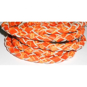 Cordon de bijoux en cuir tressé élégant de 8mm de haute qualité pour bracelet à bricoler soi-même et autres accessoires prix de gros - Product Image 2