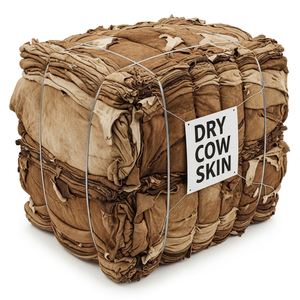Piel de vaca natural seca para cuero premium. Piel de vaca seca seleccionada para su espesor uniforme y alta resistencia en pedidos al por mayor. - Product Image 3