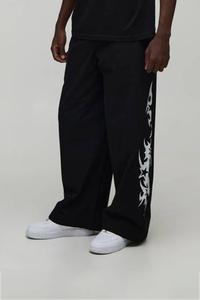 Screen Printed Custom Men's Jogger Personalized Long <b>Sleeve</b> Streetwear OEM Casual Wear Custom Design Apparel Bottom Clothing - Product Image 4