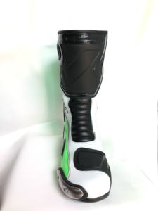 Botas de motociclista Monster personalizadas, a prueba de viento y agua, de cuero, disponibles en todas las tallas. - Product Image 6