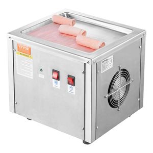 Máquina de Helado Frito de Acero Inoxidable de 11 x 9.5 Pulgadas con Compresor de 2 Pulgadas para Helado Frito - Product Image 1