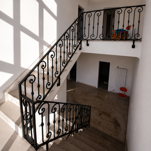 Stunning <b>Iron</b> Stair Railings For Modern Homes: Durable Handcrafted Metal Railings That Blend Style And Safety So Perfectly! - Product Image 3