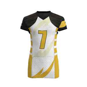 Tenue d'équipe sportive moderne avec tissu léger et panneaux résistants à la transpiration pour des performances maximales, uniforme de football américain - Product Image 5