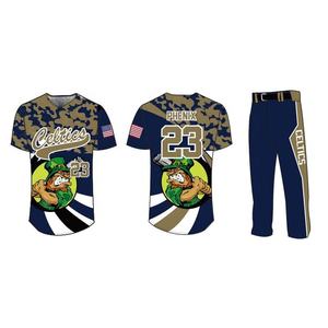 Maillot de baseball pour homme adulte en polyester respirant, vêtement de sport, impression par sublimation, uniforme numéro 23 Pheniix - Product Image 4