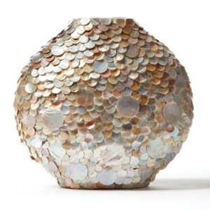 Handcrafted Mother of Pearl Inlay Flower <b>Vase</b> Black <b>Mosaic</b> Floral Pattern Decorative Pot Table Centerpiece Jar for High-End Home - Product Image 6