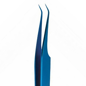 Ensemble de pinces à cils très vendues, en acier inoxydable poli miroir, pour volume de cils, 3 pièces, usage professionnel en salon de beauté - Product Image 2