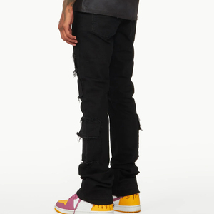 Pantalones Vaqueros para Hombre, Corte Regular, 100% Algodón, Servicio OEM, Diseño Personalizado, Calidad Premium, Venta Especial, Pantalones Vaqueros Ligeros - Product Image 5