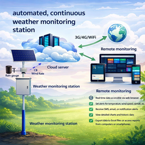 ESTACIÓN DE MONITOREO METEOROLÓGICO AUTOMATIZADA Y CONTINUA Plataforma Profesional de Monitoreo y Alerta Meteorológica |   OEM Disponible - Product Image 1