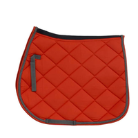 Ensemble de tapis de selle pour cheval en peau de mouton de qualité supérieure avec bonnet d'oreille assorti |   Tapis de selle équestre matelassé hexagonal |   Équitation