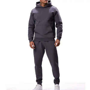 Chándal Deportivo para Hombre, Diseño Moderno, Ropa Deportiva para Correr y Hacer Ejercicio, Chándal con Patrón Sólido - Product Image 4
