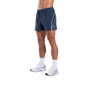 <b>Mens</b> Blue Running <b>Shorts</b> Lightweight Breathable Quick Dry Athletic Gym Workout Training Sports Casual Pockets Polyester/Cotton - Product Image 3