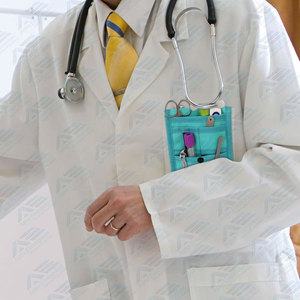 Pocket Pen Holder Organizer for Hospital Office Medical Care Lab Coats for <b>Nurse</b> Doctor Doctors <b>Nurses</b> Pen <b>Bag</b> Inserted - Product Image 1